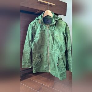 J.Crew Green Utility Jacket
